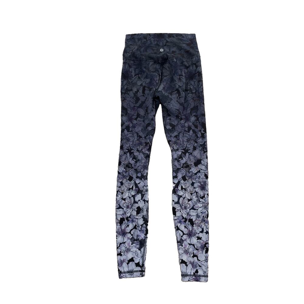 Lululemon Align Pant Size 4 Women Pull On Floral Print Athleisure 28 In 66-17